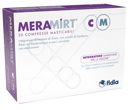 MERAMIRT CM 30 COMPRESSE MASTICABILI - pharmaluna