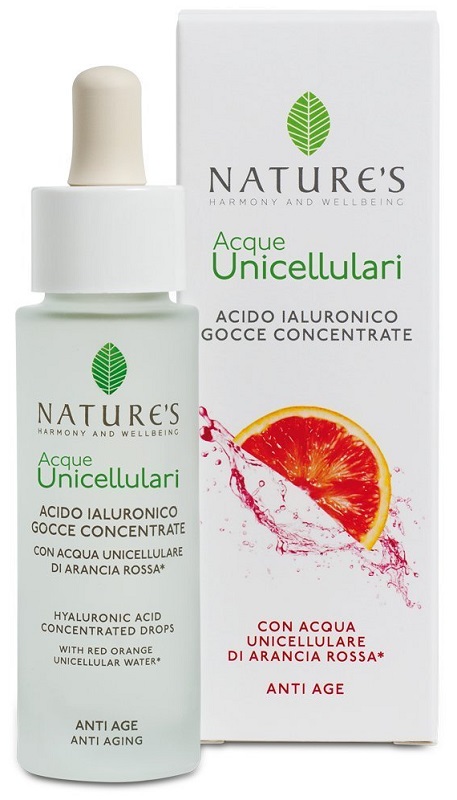 ACQUE UNICELLULARI ACIDO JALURONICO GOCCE VISO 30 ML - pharmaluna