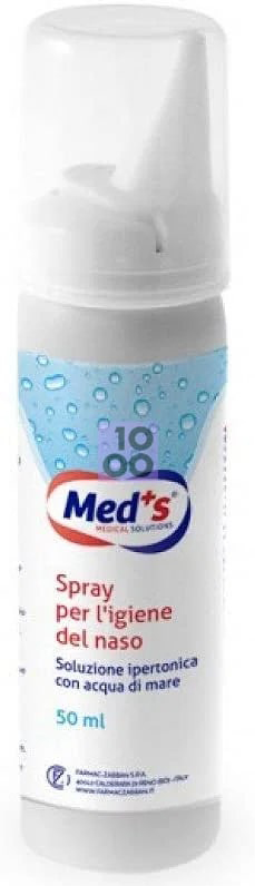 MEDS SPRAY IPERTONICO ACQUA NASO 50 ML - pharmaluna