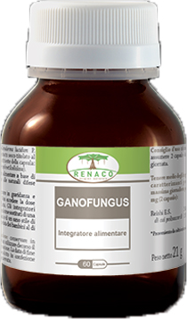 GANOFUNGUS 60 CAPSULE FLACONE 24 G - pharmaluna