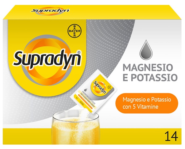 SUPRADYN MAGNESIO POTASSIO SENZA ZUCCHERO 14 BUSTINE 4 G - pharmaluna