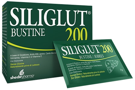 SILIGLUT 200 20 BUSTINE IN ASTUCCIO 60 G - pharmaluna