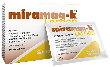 MIRAMAG-K LEMON 20 BUSTINE IN ASTUCCIO 92 G - pharmaluna