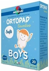 CEROTTO OCULARE PER ORTOTTICA ORTOPAD SOFT BOYS M 20 PEZZI - pharmaluna