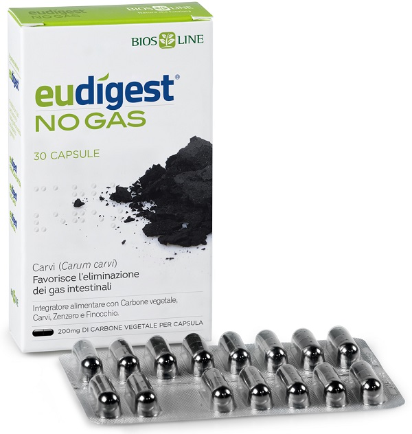 EUDIGEST NO GAS 30 CAPSULE VEGETALI - pharmaluna