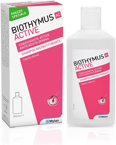 BIOTHYMUS AC ACTIVE SHAMPOO RISTRUTTURANTE DONNA 200 ML PREZZO SPECIALE - pharmaluna