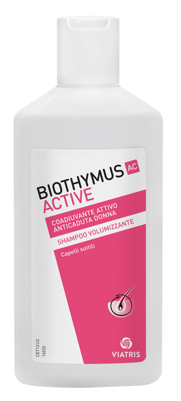 BIOTHYMUS AC ACTIVE SHAMPOO VOLUMIZZANTE DONNA 200 ML - pharmaluna