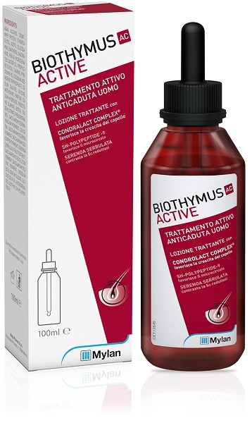 BIOTHYMUS AC ACTIVE TRATTAMENTO ATTIVO ANTICADUTA UOMO LOZIONE 100 ML - pharmaluna