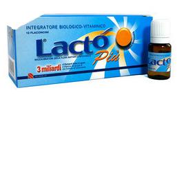 LACTO PIU 3 MILIARDI 12 FLACONCINI - pharmaluna