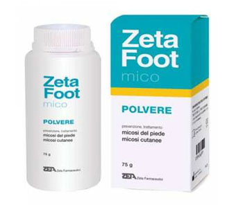 ZETAFOOT MICO POLVERE FLACONE 75 G - pharmaluna