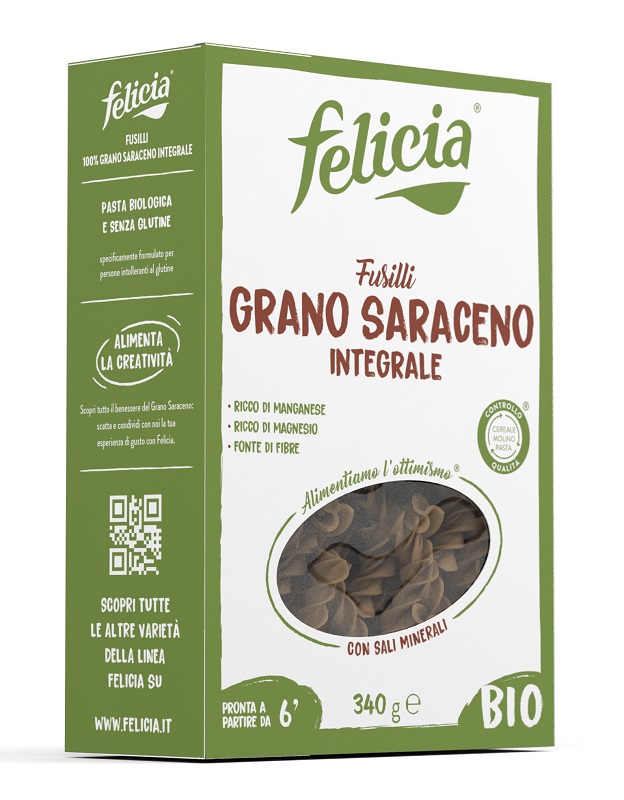 FELICIA BIO SARACENO FUSILLI 340 G - pharmaluna