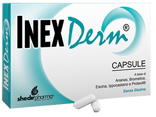 INEXDERM 30 CAPSULE BLISTER ASTUCCIO 15,75 G - pharmaluna
