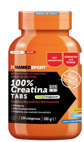 CREATINA 100% 120 COMPRESSE - pharmaluna