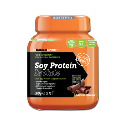 SOY PROTEIN ISOLATE DELICIOUS CHOCOLATE POLVERE 500 G - pharmaluna