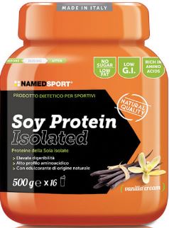 SOY PROTEIN ISOLATE VANILLA CREAM POLVERE 500 G - pharmaluna