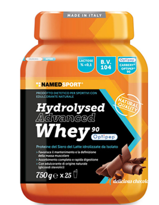 HYDROLYSED ADVANCED WHEY DELICIOUS CHOCOLATE BARATTOLO POLVERE ORALE 750 G - pharmaluna
