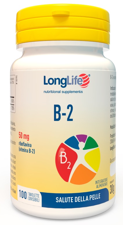 LONGLIFE B2 50 MG 100 TAVOLETTE DIVISIBILI - pharmaluna