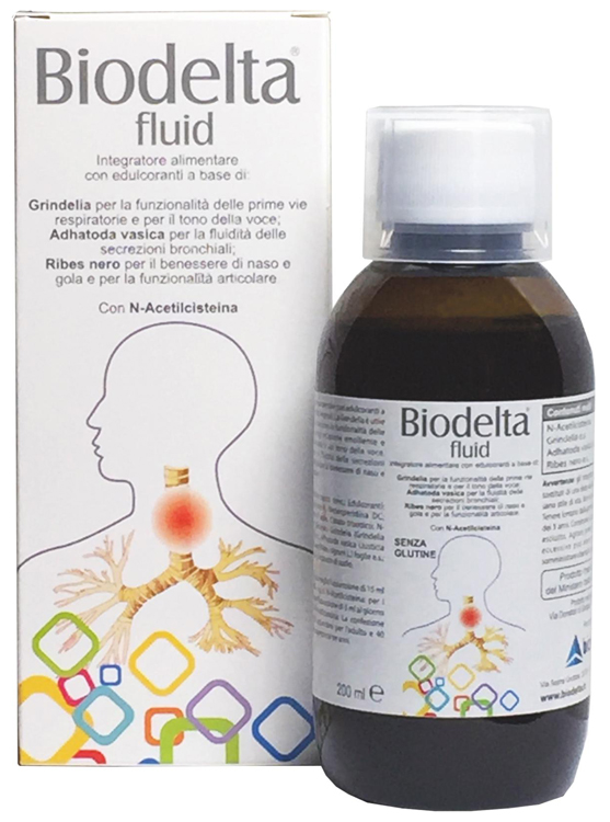 BIODELTA FLUID 200 ML - pharmaluna