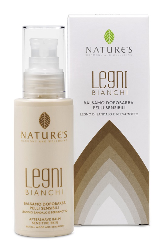 NATURES LEGNI BIANCHI FLUIDO BALSAMO DOPOBARBA - pharmaluna