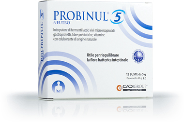 PROBINUL 5 NEUTRO 12 BUSTINE - pharmaluna