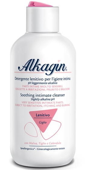 ALKAGIN DETERGENTE INTIMO LENITIVO ALCALINO 400 ML - pharmaluna