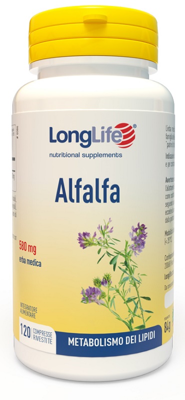 LONGLIFE ALFALFA 120 COMPRESSE - pharmaluna