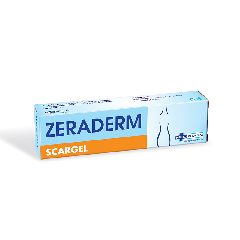 DISPOSITIVO MEDICO ZERADERM SCAR GEL 20 G - pharmaluna