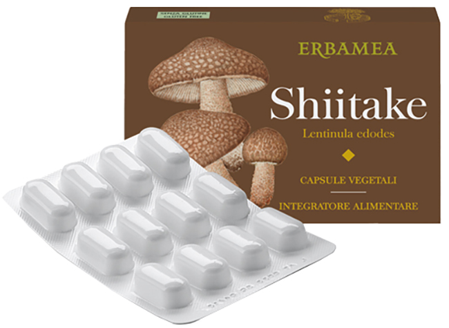 SHITAKE 24 CAPSULE VEGETALI - pharmaluna