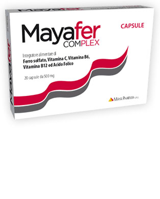 MAYAFER COMPLEX 20 CAPSULE BLISTER 10 G - pharmaluna