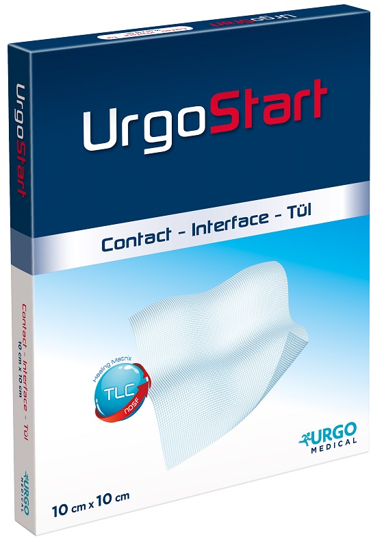 MEDICAZIONE STERILE URGOSTART 10X10 CM 3 PEZZI - pharmaluna