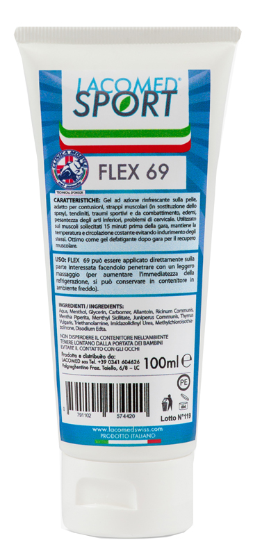 LACOMED SPORT FLEX 69 GEL 100 ML - pharmaluna