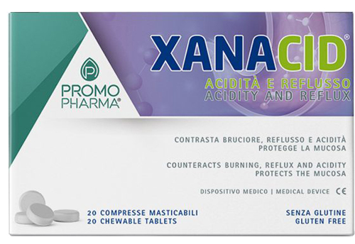 XANACID 20 COMPRESSE MASTICABILI - pharmaluna