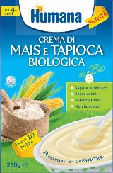 HUMANA CREMA MAIS TAPIOCA BIOLOGICA - pharmaluna