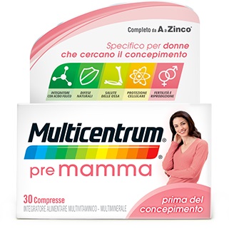 MULTICENTRUM PRE MAMMA 30 COMPRESSE - pharmaluna