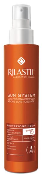 RILASTIL SUN SYSTEM PHOTO PROTECTION THERAPY SPF15 SPRAY VAPO 200 ML - pharmaluna