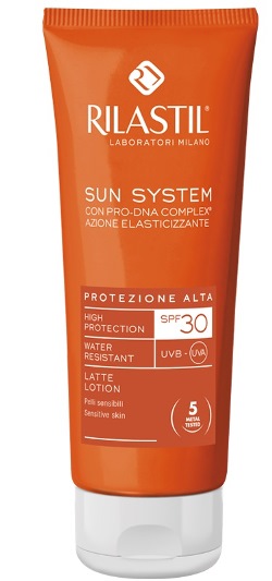 RILASTIL SUN SYSTEM PHOTO PROTECTION THERAPY SPF30 LATTE 100 ML - pharmaluna
