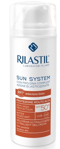 RILASTIL SUN SYSTEM PHOTO PROTECTION THERAPY SPF50+ GEL ULTRALEGGERO 50 ML - pharmaluna
