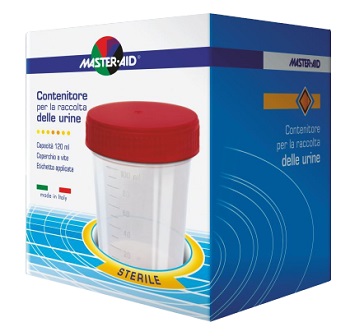 CONTENITORE RACCOLTA URINA MASTER-AID 120 ML - pharmaluna