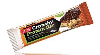 namedsport CRUNCHY PROTEINBAR COOKIES & CREAM 1 PEZZO 40 G - pharmaluna