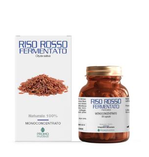 RISO ROSSO FERMENTATO 50 CAPSULE - pharmaluna