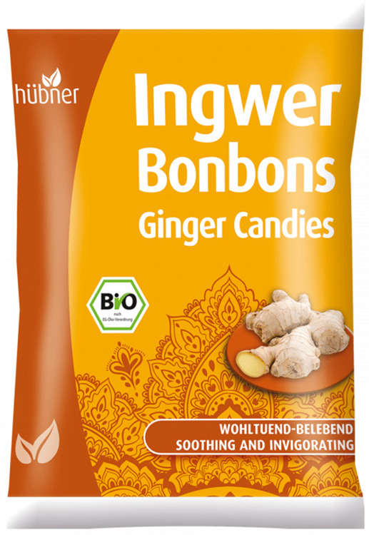 HUBNER CARAMELLE DIGESTIVE ALLO ZENZERO 69 G - pharmaluna