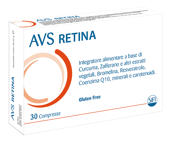 AVS RETINA 30 COMPRESSE - pharmaluna