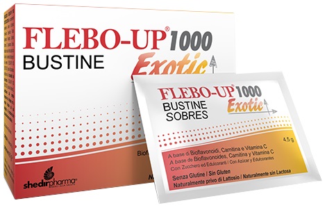 FLEBO-UP 1000 EXOTIC 18 BUSTINE - pharmaluna