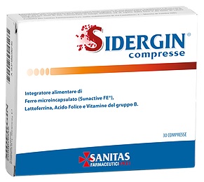 SIDERGIN 30 COMPRESSE - pharmaluna