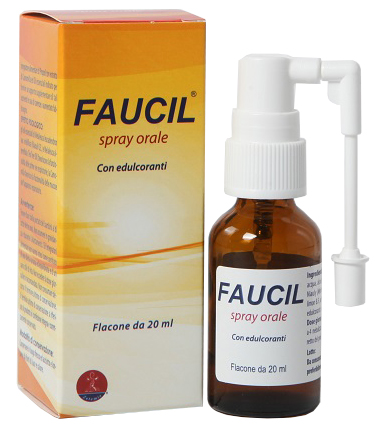 FAUCIL SPRAY ORALE 20 ML - pharmaluna