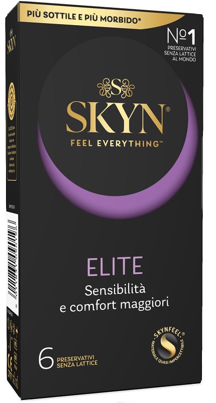 PROFILATTICO ANSELL AKUEL SKIN ELITE 6 PEZZI - pharmaluna