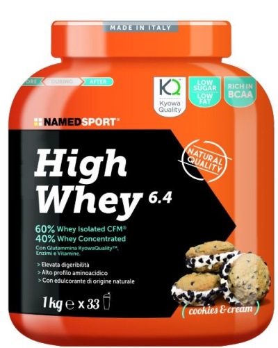 HIGH WHEY COOKIES AND CREAM 1 KG - pharmaluna