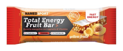  NAMEDSPORT TOTAL ENERGY FRUIT BAR YELLOW FRUIT 1 PEZZO - pharmaluna
