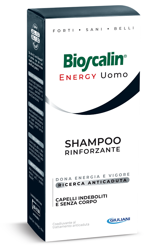 BIOSCALIN ENERGY SHAMPOO RINFORZANTE 200 ML - pharmaluna