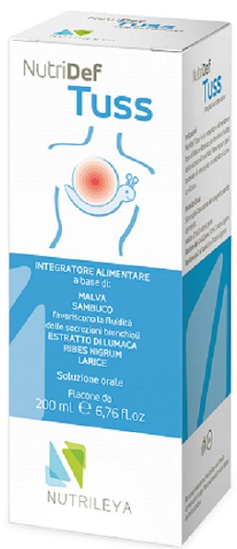 NUTRIDEF TUSS SOLUZIONE ORALE 200 ML - pharmaluna
